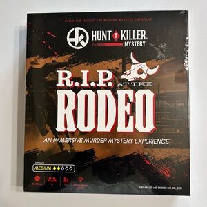Hunt A Killer Mystery R.I.P. At The Rodeo Immersive Murder Mystery Game NEW